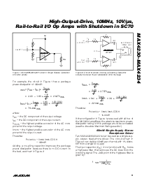 浏览型号MAX4230的Datasheet PDF文件第9页