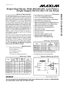 浏览型号MAX4124的Datasheet PDF文件第1页
