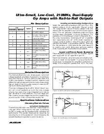 浏览型号MAX4350的Datasheet PDF文件第7页