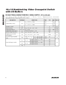浏览型号MAX4355的Datasheet PDF文件第6页