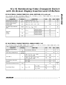 浏览型号MAX4356的Datasheet PDF文件第5页