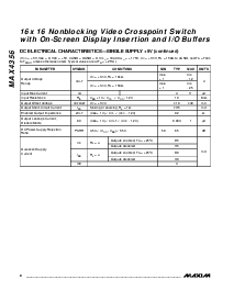 浏览型号MAX4356的Datasheet PDF文件第6页