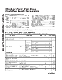 浏览型号MAX972的Datasheet PDF文件第2页