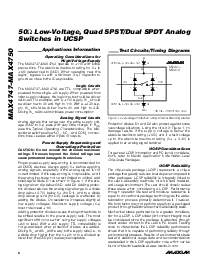 浏览型号MAX4748的Datasheet PDF文件第8页