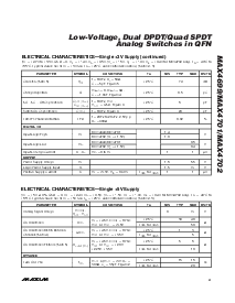 浏览型号MAX4702的Datasheet PDF文件第3页