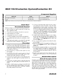 浏览型号MAX1162EVC16的Datasheet PDF文件第2页