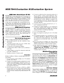 浏览型号MXB7846EVSYS的Datasheet PDF文件第2页