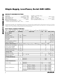 浏览型号MAX1116的Datasheet PDF文件第2页