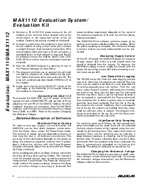 浏览型号MAX1110EVSYS的Datasheet PDF文件第2页