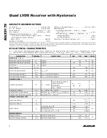 浏览型号MAX9179的Datasheet PDF文件第2页