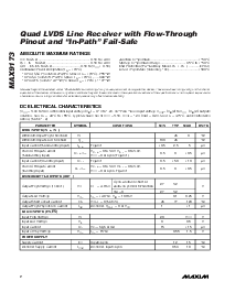 浏览型号MAX9173的Datasheet PDF文件第2页