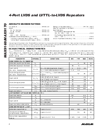 浏览型号MAX9170的Datasheet PDF文件第2页