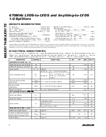 浏览型号MAX9175的Datasheet PDF文件第2页