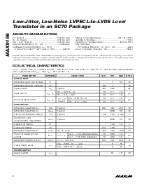 浏览型号MAX9156的Datasheet PDF文件第2页