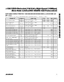 浏览型号MAX3082E的Datasheet PDF文件第5页