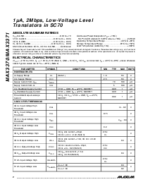 浏览型号MAX3370的Datasheet PDF文件第2页