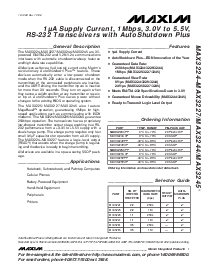 浏览型号MAX3226的Datasheet PDF文件第1页