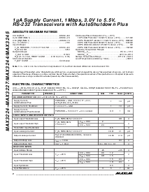 浏览型号MAX3226的Datasheet PDF文件第2页