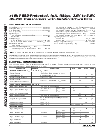 浏览型号MAX3225E的Datasheet PDF文件第2页