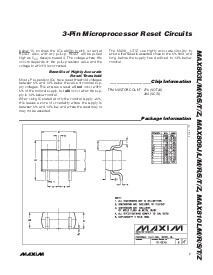 浏览型号MAX809Z的Datasheet PDF文件第7页
