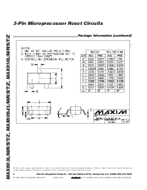 浏览型号MAX809Z的Datasheet PDF文件第8页