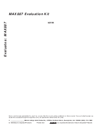 浏览型号MAX887EVKIT的Datasheet PDF文件第4页