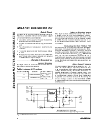 浏览型号MAX764EVKIT的Datasheet PDF文件第2页