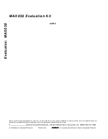 浏览型号MAX038EVKIT的Datasheet PDF文件第8页