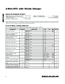 浏览型号DS1340的Datasheet PDF文件第2页