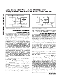 浏览型号MAX6502的Datasheet PDF文件第6页