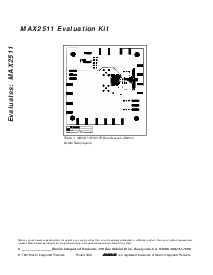 浏览型号MAX2511EVKIT的Datasheet PDF文件第8页