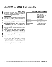 浏览型号MAX2206EVKIT的Datasheet PDF文件第2页