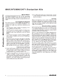 浏览型号MAX2470EVKIT的Datasheet PDF文件第2页