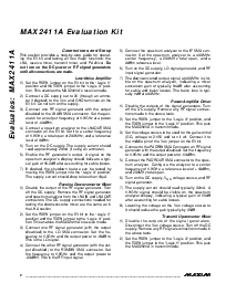 浏览型号MAX2411AEVKIT的Datasheet PDF文件第2页