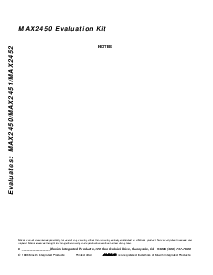 浏览型号MAX2450EVKIT的Datasheet PDF文件第8页