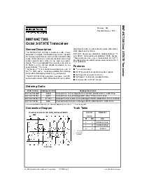 浏览型号MM74HCT245的Datasheet PDF文件第1页