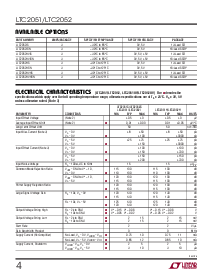 浏览型号LTC2051HV的Datasheet PDF文件第4页