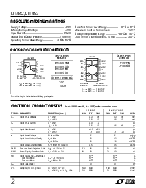 浏览型号LT1462A的Datasheet PDF文件第2页