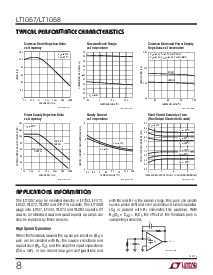 浏览型号LT1057A的Datasheet PDF文件第8页