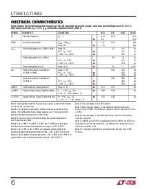 浏览型号LT1881A的Datasheet PDF文件第6页