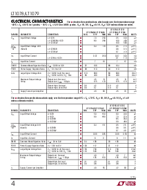浏览型号LT1079A的Datasheet PDF文件第4页