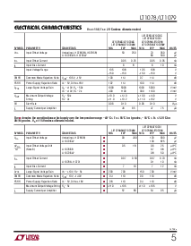 浏览型号LT1079A的Datasheet PDF文件第5页