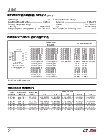 浏览型号LT1461AIS8-3.3的Datasheet PDF文件第2页