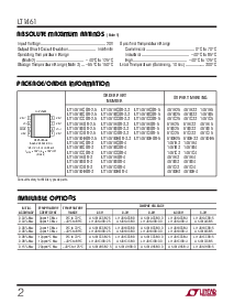 浏览型号LT1461HIS8-4.1的Datasheet PDF文件第2页