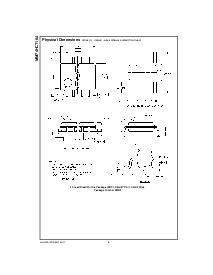 浏览型号MM74HCT164的Datasheet PDF文件第6页