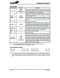 浏览型号HT48C30-1的Datasheet PDF文件第3页