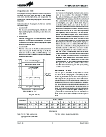浏览型号HT48C30-1的Datasheet PDF文件第7页
