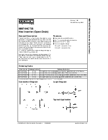 浏览型号MM74HCT05的Datasheet PDF文件第1页