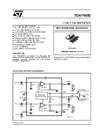 浏览型号TDA7495S的Datasheet PDF文件第1页