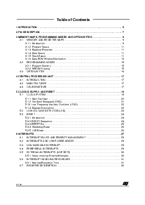 浏览型号ST62T25CM6的Datasheet PDF文件第2页